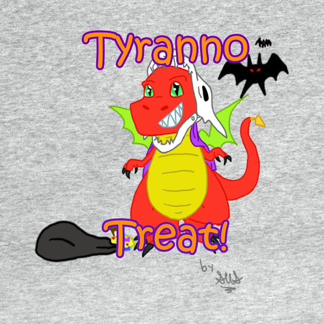 Tyranno-Treat! by AMadCupofTee